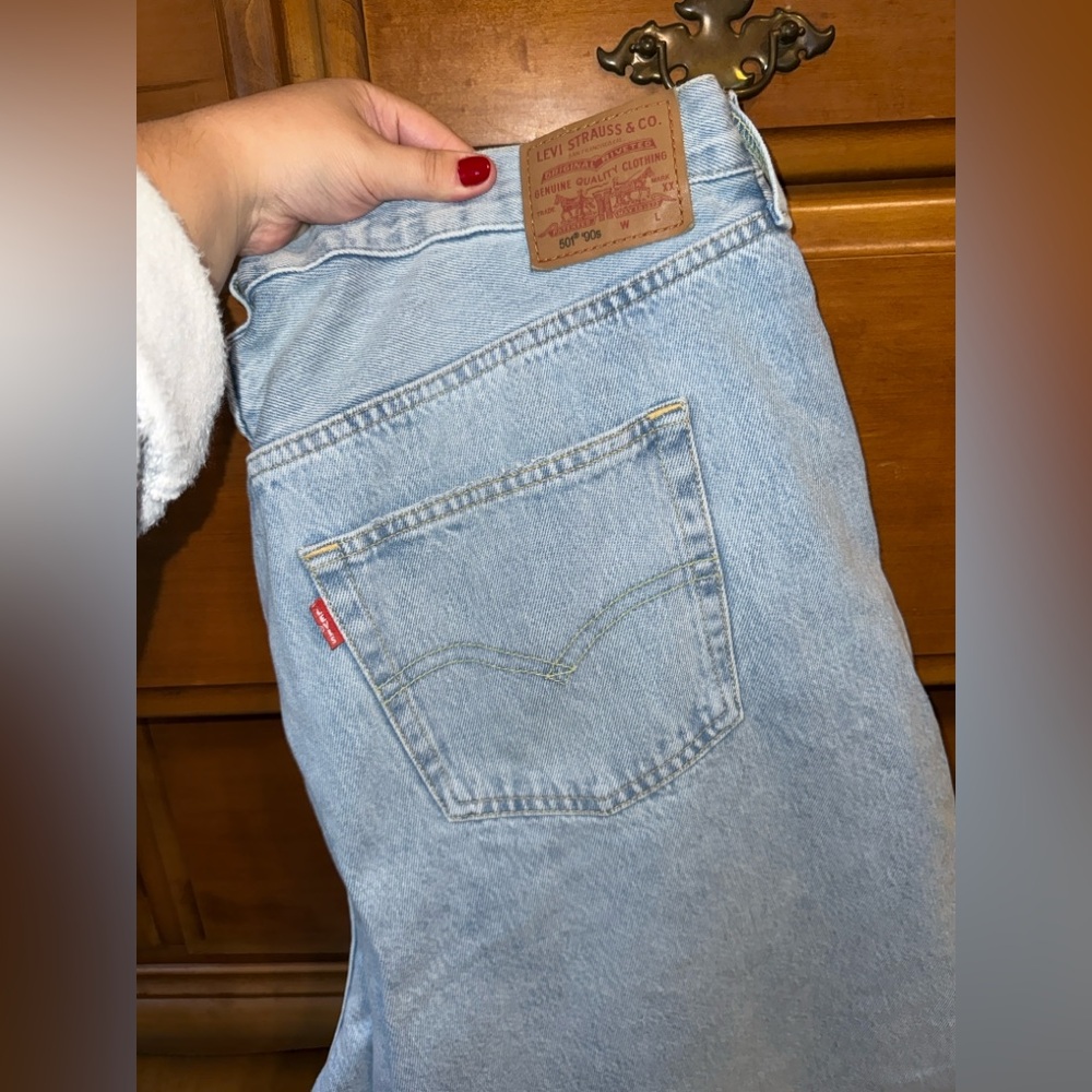 Levi's Classic Light Blue Straight Leg Jeans